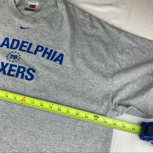 VTG Nike Team Philadelphia 76ers XXL 1977 T-Shirt - Picture 8 of 12